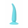 VipMarketim ToDo Sarru anal kılıfı, silikon, mavi, 12,5 cm, Ø 2,7 cm
