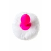 VipMarketim Todo Sweet Bunny Kuyruklu Anal Kılıf, Silikon, Pembe, 13 Cm, Ø 2,8 Cm, 43 G
