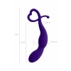 VipMarketim Todo Wlap Anal Plug, Silikon, Mor, 16 Cm, Ø 2,5 Cm