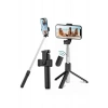 VipMarketim Tripod Selfie Çubuğu Bluetooth Kumandalı Kablosuz Led Işıklı