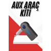 VipMarketim Tüm Cihazlara Uyumlu Bluetooth Aux Araç Kiti Siyah