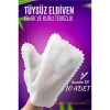 VipMarketim  TüysüzTemizlik Eldiveni Islak ve Kuru Temizlik Eldiveni Bambu Lifi