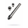 VipMarketim Üç Uçlu Anal Duş, Metal, Metal, Gümüş, 13 Cm
