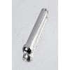 VipMarketim Üç Uçlu Anal Duş, Metal, Metal, Gümüş, 13 Cm