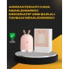VipMarketim USB Bağlantılı Sessiz Çalışan LED Işıklı Nemlendirici Difüzör 200 ml