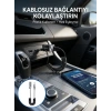 VipMarketim USB Bluetooth AUX Ses Adaptörü Kablosuz Müzik Aktarım Cihazı