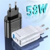 VipMarketim USLİON PD 58W USB + Type-c Hızlı Şarj Başlığı-(5775)