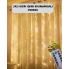 VipMarketim Uzaktan Kumandalı Perde Tipi Günışığı Peri Led Işık Dekorasyon