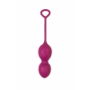 VipMarketim Vaginal Balls Leroina Moussy, Silicone, Burgundy, 17 Cm
