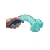 VipMarketim Vantuzlu Testisli Yeşil Jel Dildo 23cm