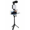 VipMarketim Video Making Kit Telefon Tutucu Vlog Video Mini Led Işıklı