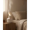 VipMarketim Vintage Dekoratif Gaz Lambası Görünümlü Aromaterapi Difüzör 1200 mAh USB Şarjlı