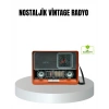 VipMarketim Vintage Radyo – Nostaljik Tasarım ve Modern Teknoloji Bir Arada