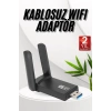 VipMarketim Wifi Adaptörü Bt5.0 Wifi 2si Bir Arada Çift Bantlı Çift Anten