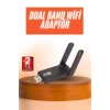 VipMarketim Wifi Alıcı Dual Band Usb 3.0 Adaptör Kablosuz Windows 7/8/10/11