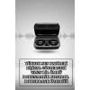 VipMarketim Wireless Şarjlı Pembe Akıllı Saat ve Kablosuz Bluetooth Kulaklık Dokunmatik Kontrol