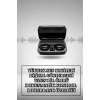 VipMarketim Wireless Şarjlı Pembe Akıllı Saat ve Kablosuz Bluetooth Kulaklık Dokunmatik Kontrol