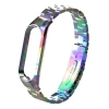 VipMarketim Xiaomi Mi Band 5 Stainless Steel 3 Bakla Çelik Kayış Kordon-(5775)