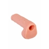 VipMarketim Xlover Penis Uzatıcı Kılıf, Skrotum (torba) Destekli, Tpe Malzeme, Ten Rengi, 16 Cm