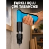 VipMarketim Yaylı Manuel Çivi Tabancası Ahşap Kaplama Döşeme Sabitleme Aleti