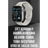 VipMarketim Yeni Nesil Akıllı Saat Arama Cevaplama GPS Takibi Adımsayar NFC Özelliği