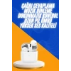 VipMarketim Yeni Nesil Bluetooth Kulaklık Beyaz Çağrı Cevaplayabilen Kablosuz
