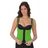 VipMarketim Yeşi̇l Mi Agraflı Göğsü Açık Atlet Korse (Kod:9173)