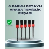 VipMarketim Yumuşak Kıllı Araç Bakım Fırça Takımı