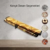 VipMarketim Zemin Koruyucu Soba Muşambası - 100x115 cm - Biyeli Kenar