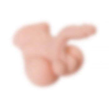 VipMarketim Juicy Pussy Erkeklik organı ile Masturbator Manuel, TPE, Ten, 25 cm