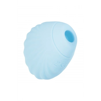 VipMarketim Qli by Flovetta Scalldan vakum dalgası klitoral uyarıcı , silikon, mavi, 6 cm