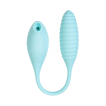 VipMarketim JOS Roow vakum dalgası stimülatörü, silikon, mavi, 36 cm