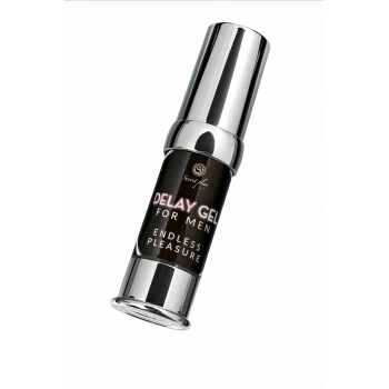 VipMarketim SECRET PLAY Geciktiricil Kayganlaştırıcılı Jel, erkekler için, 15 ml