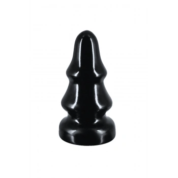 VipMarketim Lovetoy MAGNUM Dev Plug,16 laminat, çap 65 mm, toplam uzunluk 140 mm, siyah, PVC