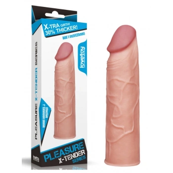 VipMarketim Add 1" Pleasure X Tender Penis Sleeve