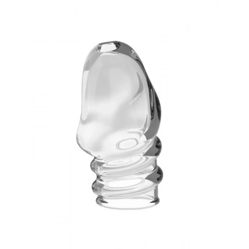 VipMarketim Jeremy Geciktirici ve Sertleştirici TPR Penis Kılıfı Beyaz