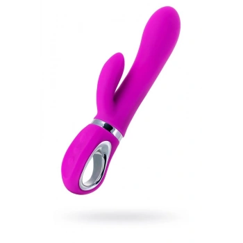 VipMarketim 10 Modlu Klitoris Uyarıcılı 20cm Silikon Mor Vibratör