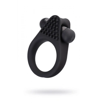VipMarketim %100 Silikon Titreşimli Siyah Penis Halkası