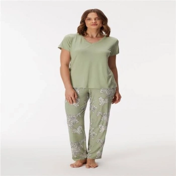 Vipmarketim Kadın T-shirt Ve Pantolon Takım (kod:11401)