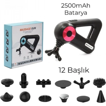 VipMarketim 12 Başlıklı Masaj Aleti
