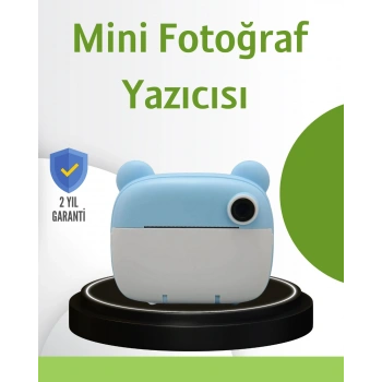 VipMarketim 12 Özel Efektli ve Self-Timer Fonksiyonlu Baskı Kamera