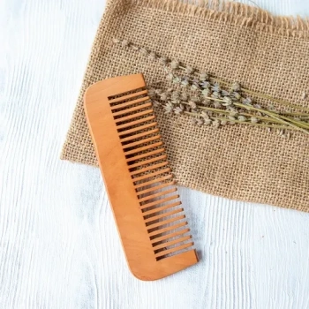 VipMarketim 12li Ahşap Geniş Dişli Tarak Seti