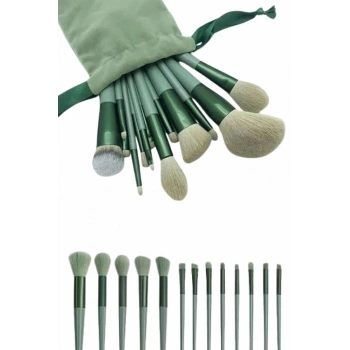 VipMarketim 13 Parça Makyaj Fırça Seti Far Kontür Aydnlatıcı Fırçası İz Bırakmaz Hafif ve Yumuşak