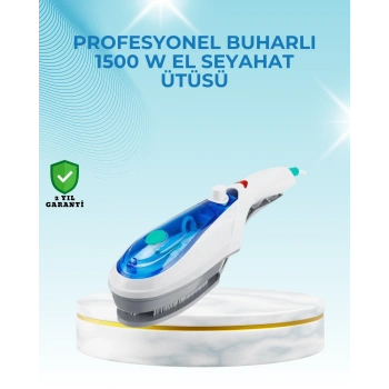 VipMarketim 1500W Güçlü Buharlı Ütü | Yanık Riski Olmadan Hızlı Ütüleme