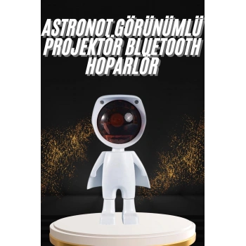 VipMarketim 180 Derece Dönebilen Astronot Masa ve Gece Lambası Projektör