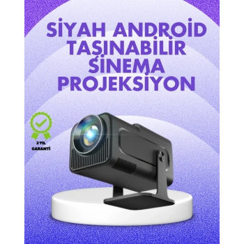 VipMarketim 180° Dönebilen Gövde Tasarımıyla Tavan Yansıtmalı Taşınabilir Projektör