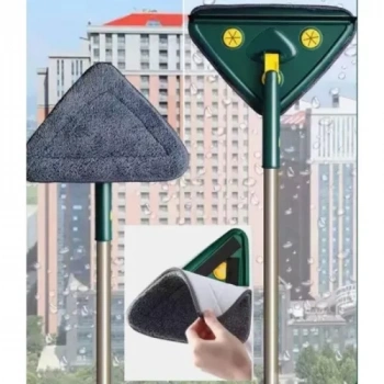 VipMarketim 2 Bezli Üçgen Çek Çekli Mop Islak Mendil Uyumlu