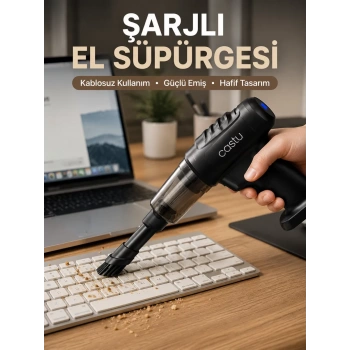 VipMarketim 2si 1 Arada Şarjlı Temizlik Cihazı Çok Amaçlı