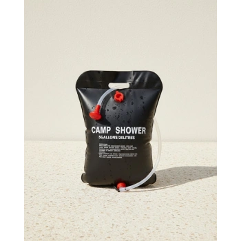 VipMarketim 20 Litre Güneş Enerjili Kamp Duşu PVC Dayanıklı Taşınabilir Duş Torbası