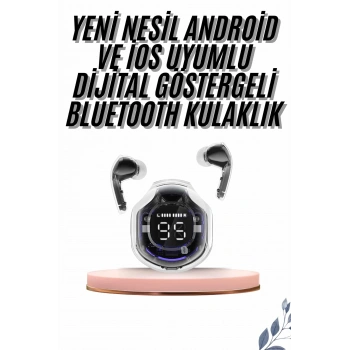 VipMarketim 2025 Model Kablosuz Bluetooth Kulaklık ANC ENC Destekli HİFİ Stereo